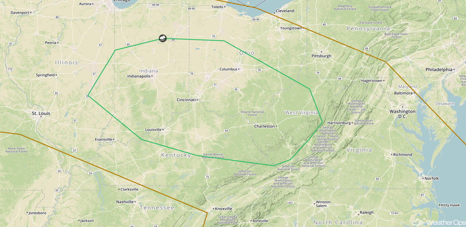 SPC Convective Outlook for Sunday, May 13, 2018