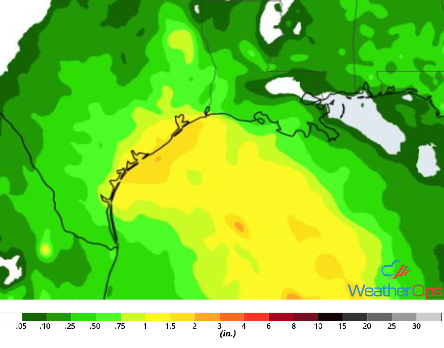 Rainfall Accumulation for September 12-13, 2018