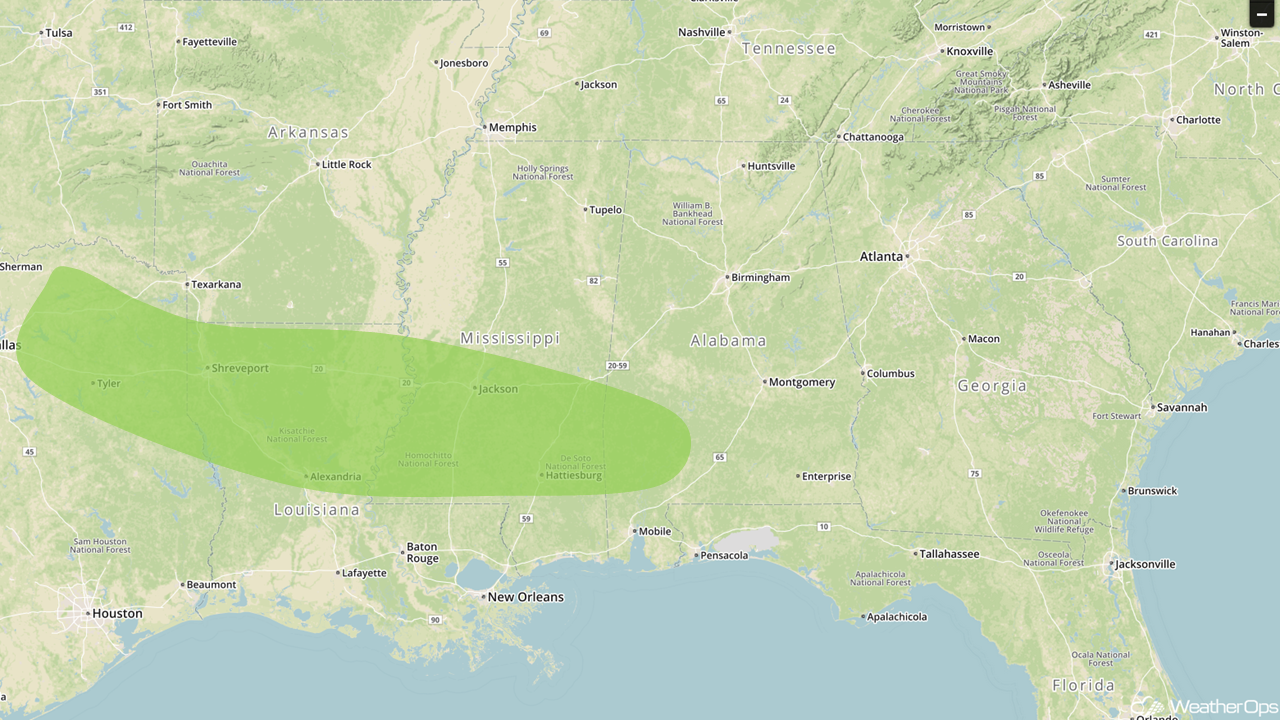 Excessive Rainfall Risk Outline for Sunday, March 18, 2018