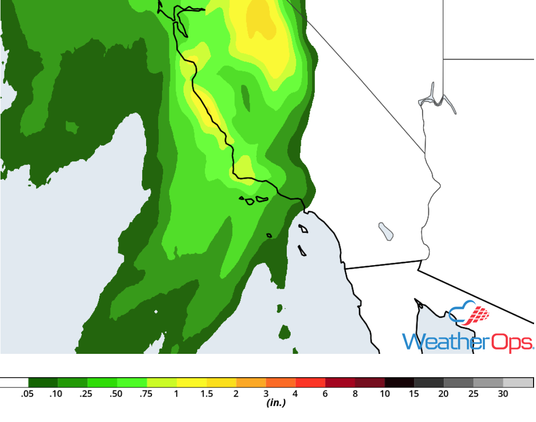 Rainfall Accumulation for November 21, 2018