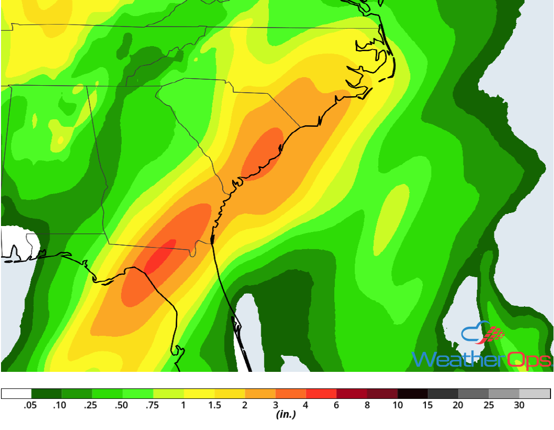 Rainfall Accumulation for Friday, December 14, 2018