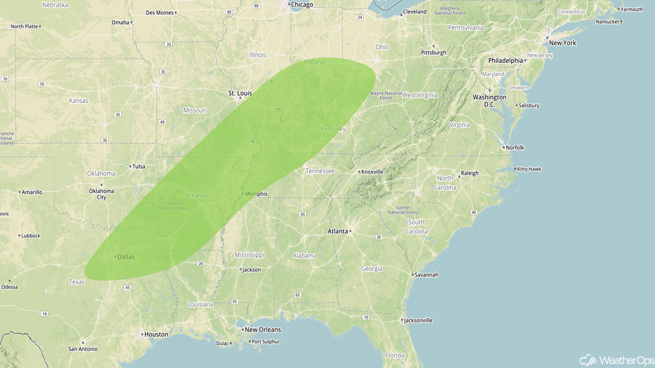 Excessive Rainfall Risk Outline for February 20-22, 2017