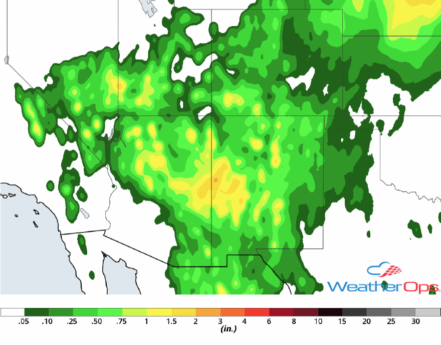 Rainfall Accumulation for July 12-14, 2018