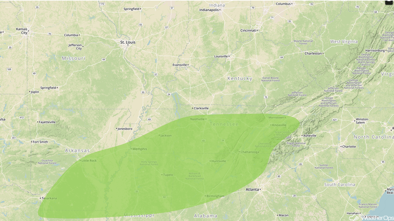 Excessive Rainfall Risk Outline for February 27-28, 2018