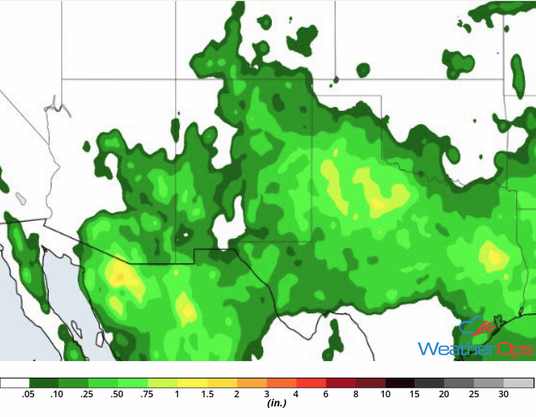 Rainfall Accumulation for August 9-10, 2018