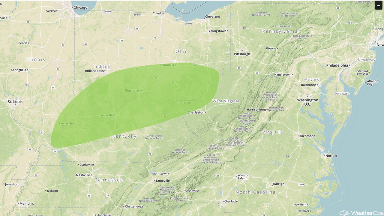Excessive Rainfall Risk Outline for Thursday, February 15, 2018