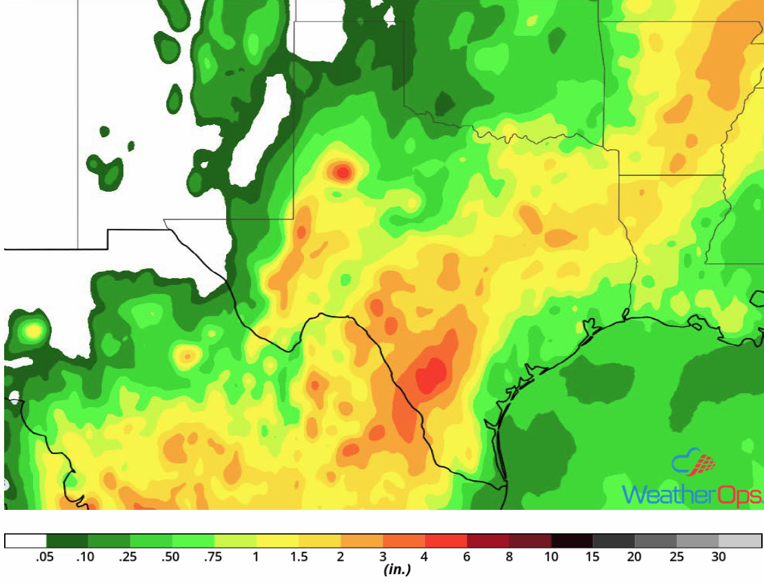 Rainfall Accumulation for September 7-9, 2018