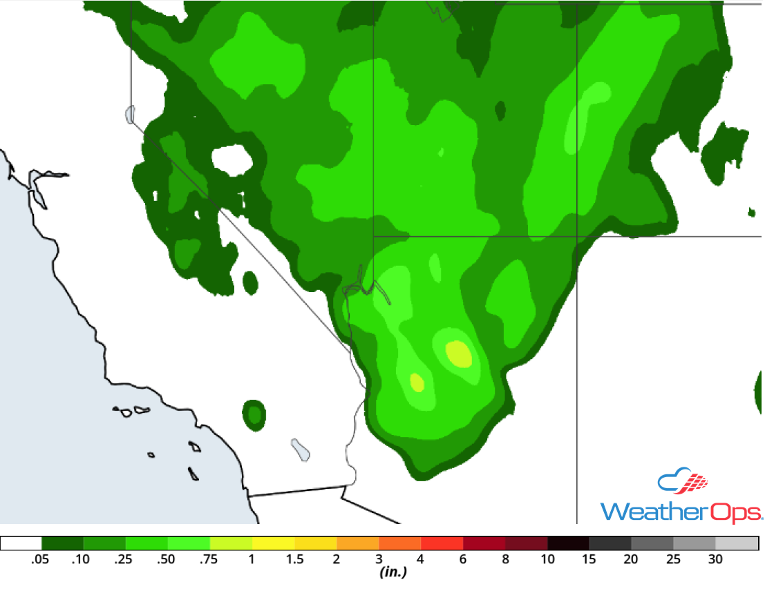 Rainfall Accumulation for Saturday, October 6, 2018