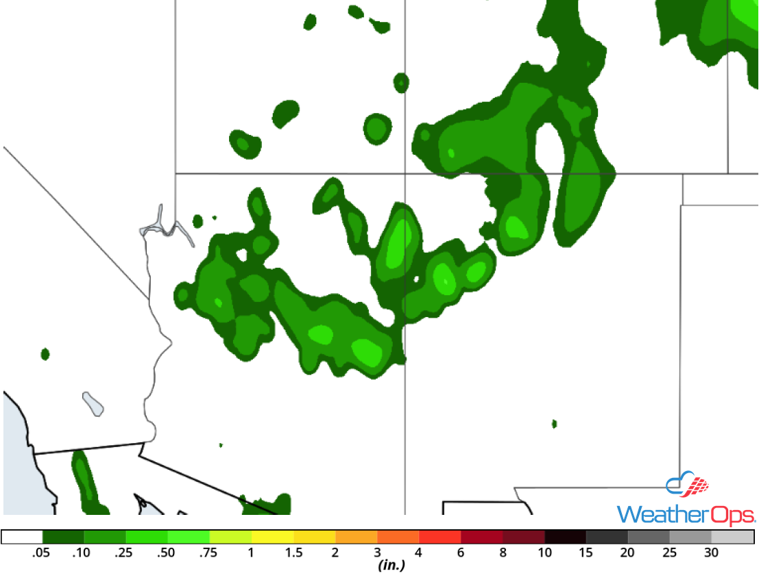 Rainfall Accumulation for Tuesday, July 17, 2018