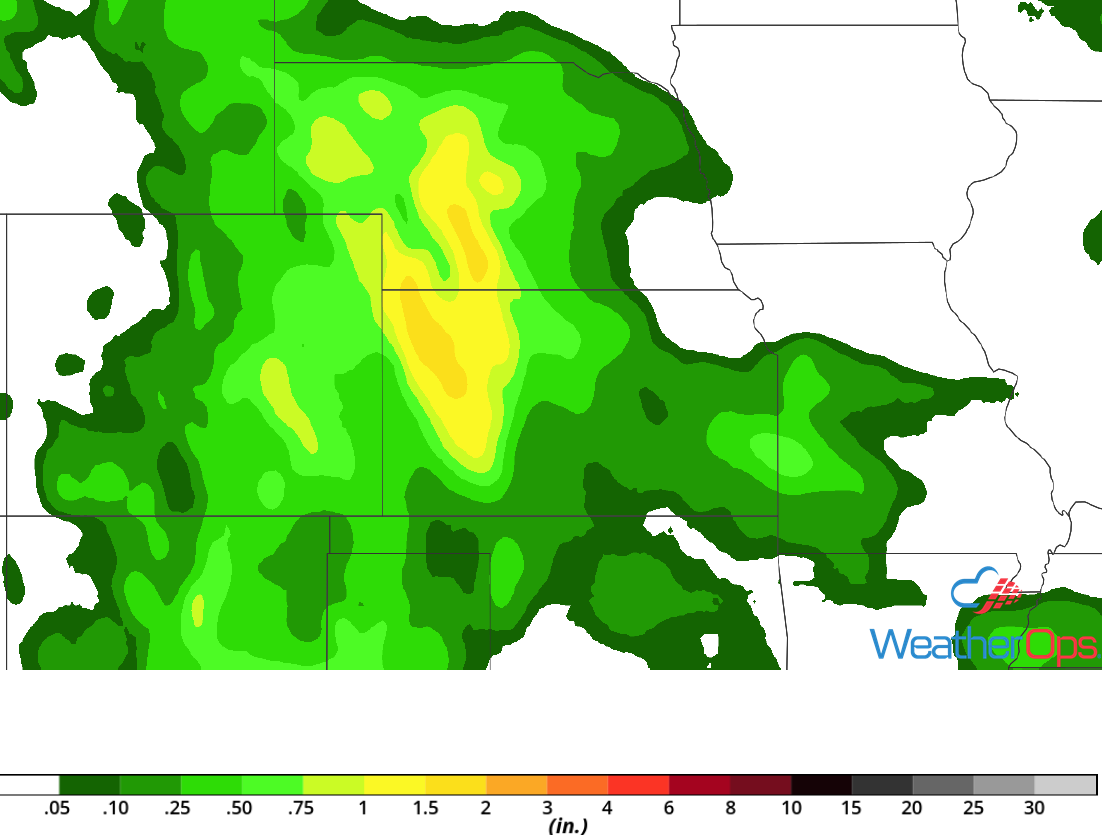 Rainfall Accumulation for July 27-28, 2018