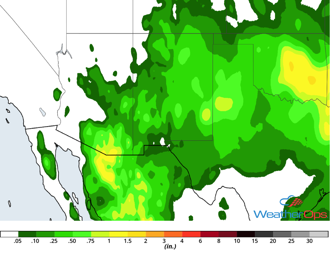 Rainfall Accumulation August 8-10, 2018