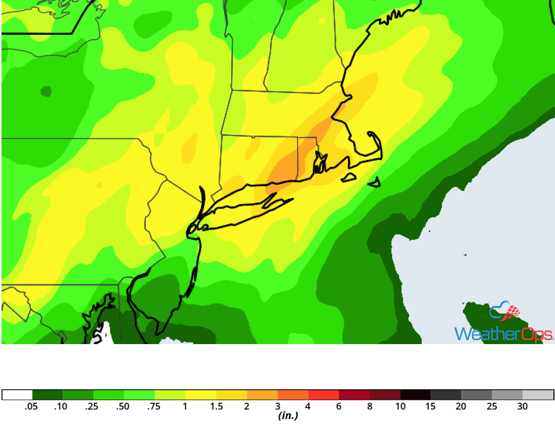 Rainfall Accumulation for Tuesday, September 26, 2018