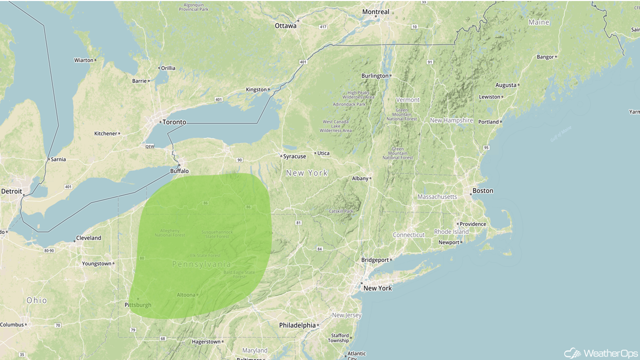 Excessive Rainfall Risk Outline for Thursday, March 1, 2018
