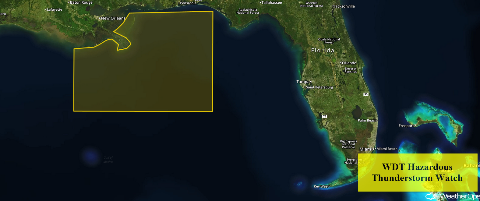WDT Hazardous Thunderstorm Watch 7/2/18