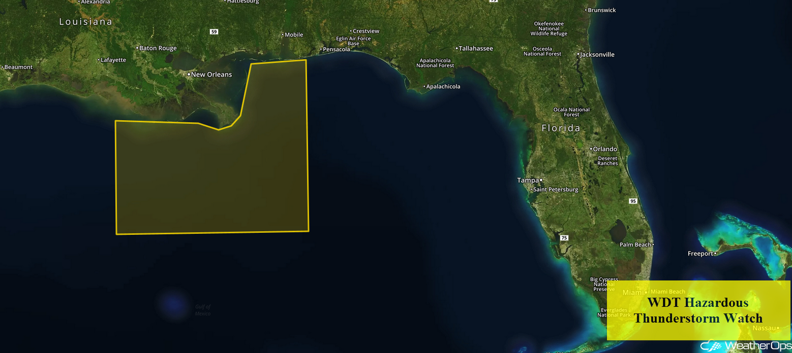 WDT Hazardous Thunderstorm Watch 8/3/18