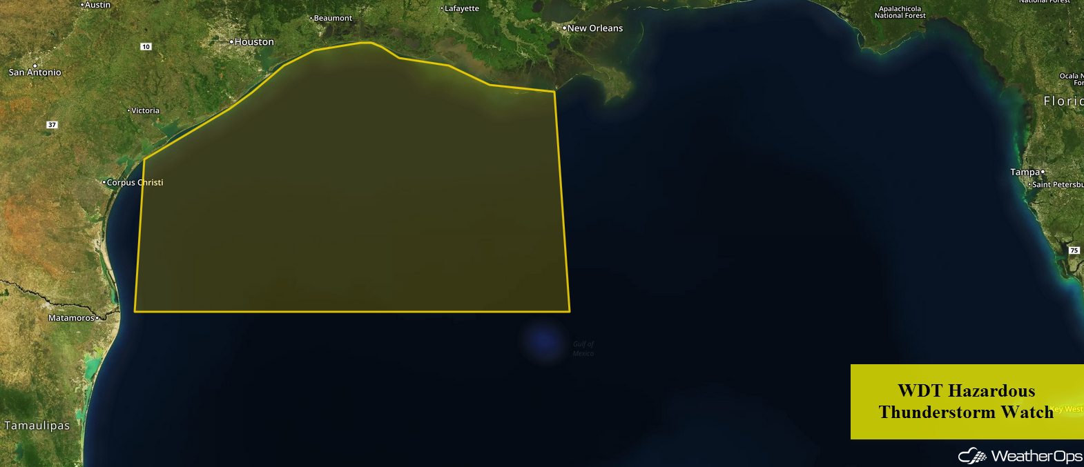WDT Hazardous Thunderstorm Watch 7/5/18
