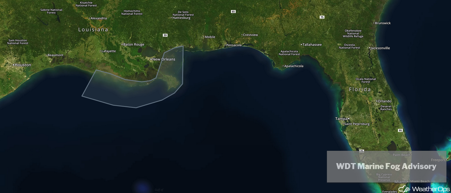 WDT Marine Fog Advisory 1/3/19