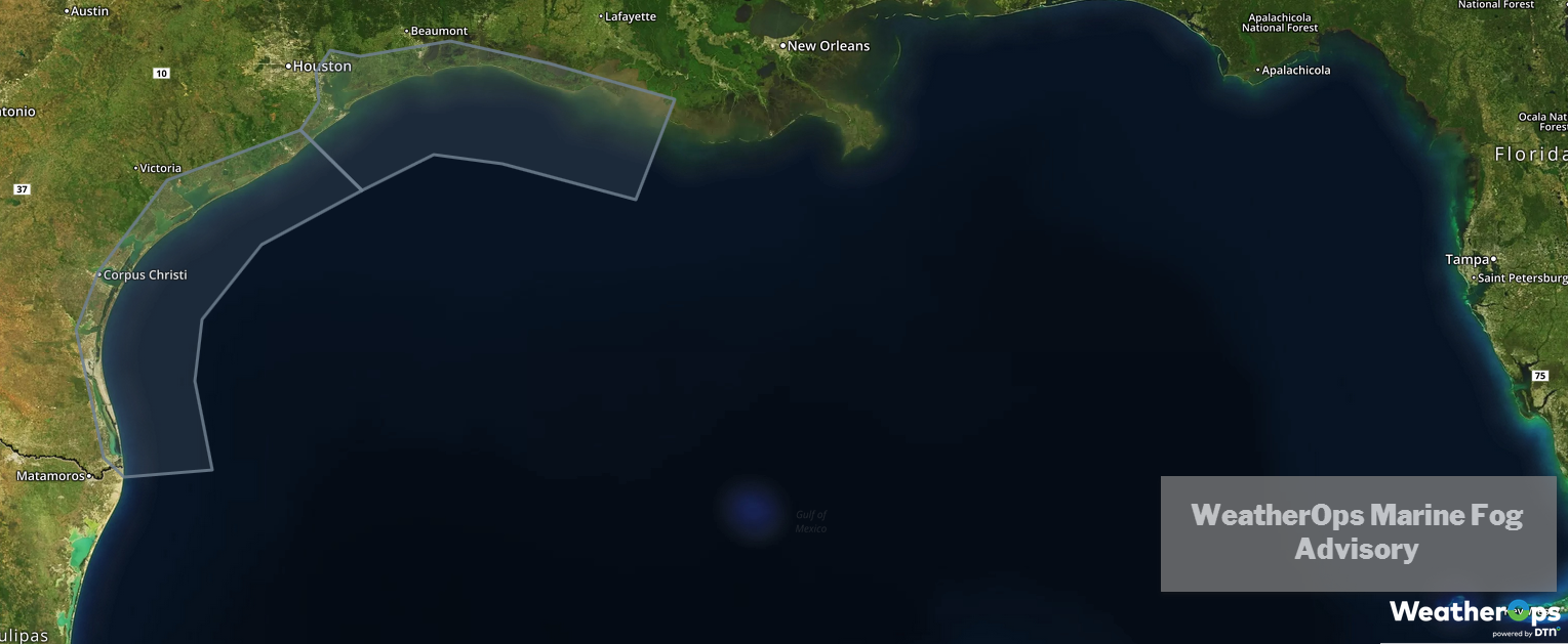 WeatherOps Marine Fog Advisory 2/25/19