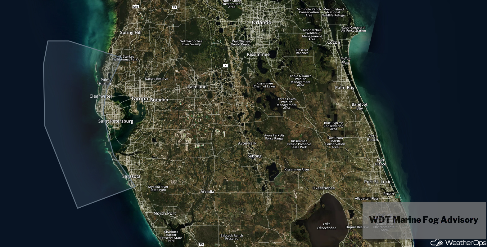WDT Marine Fog Advisory 1/4/19