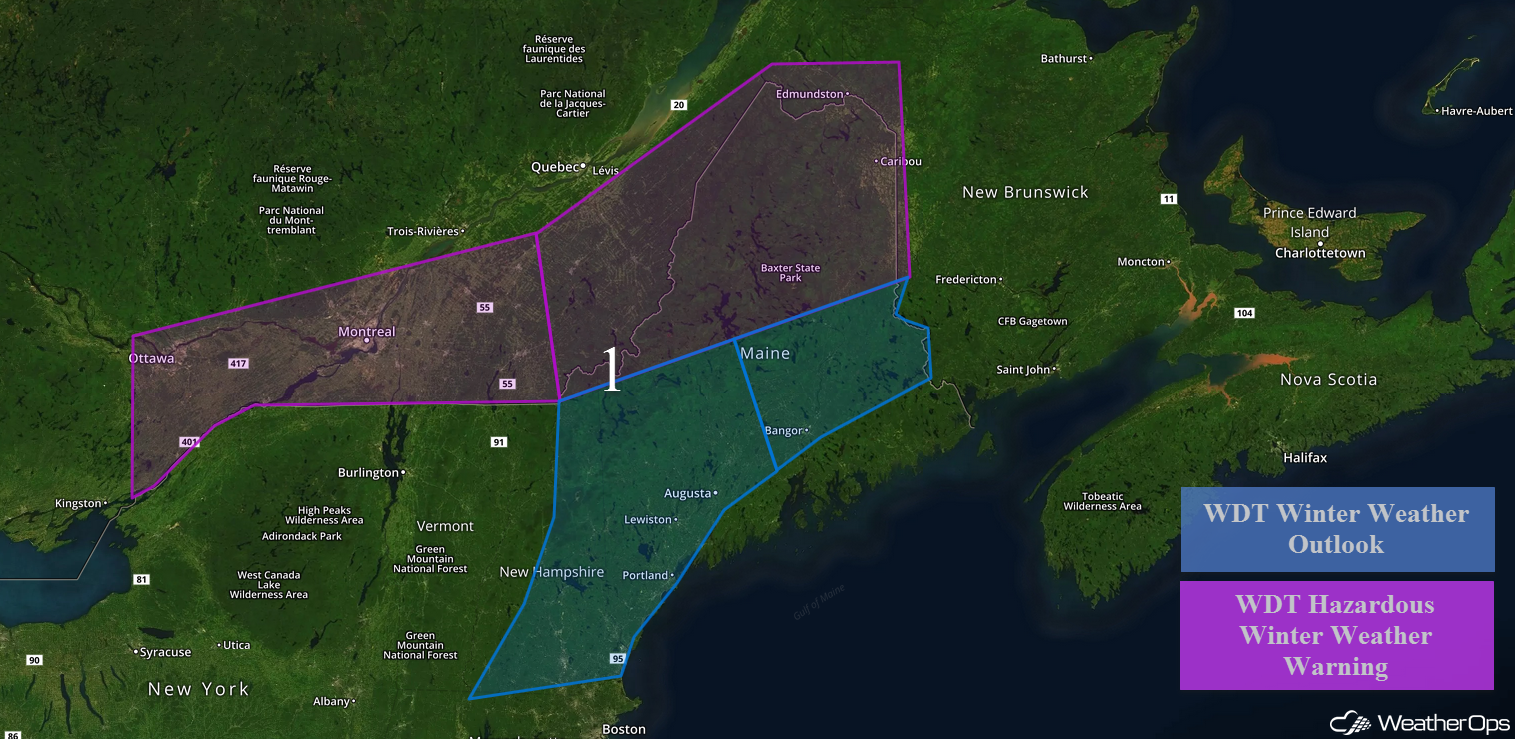 Region 1 Tuesday, January 23, 2018