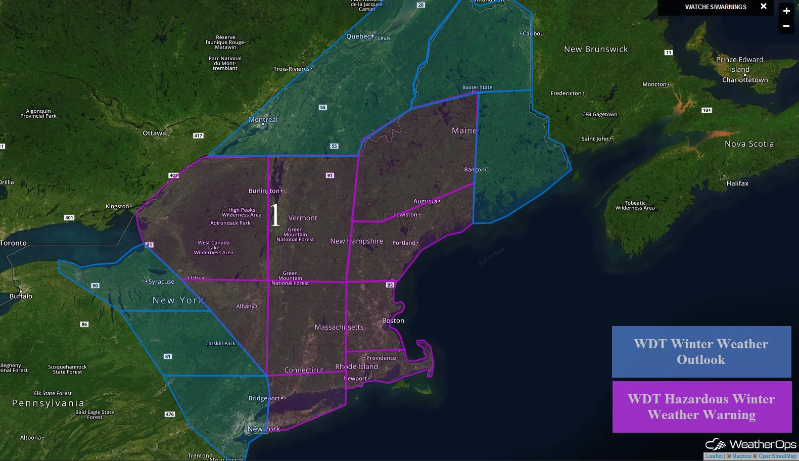 Region 1 Monday, March 12, 2018