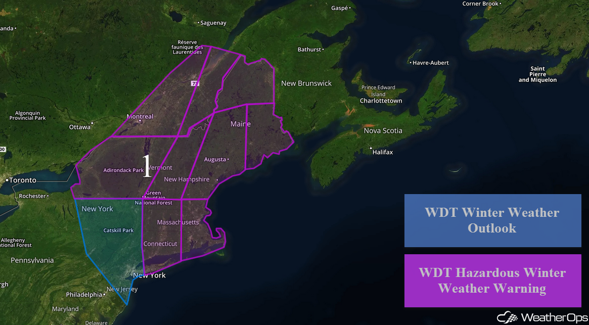 Region 1 Tuesday, March 13, 2018