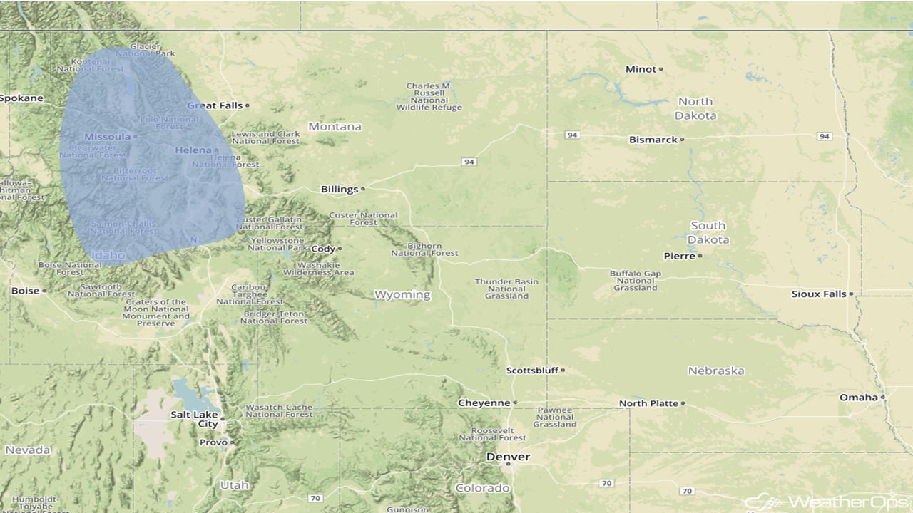 Significant Snowfall Risk Outline for Thursday, March 15, 2018