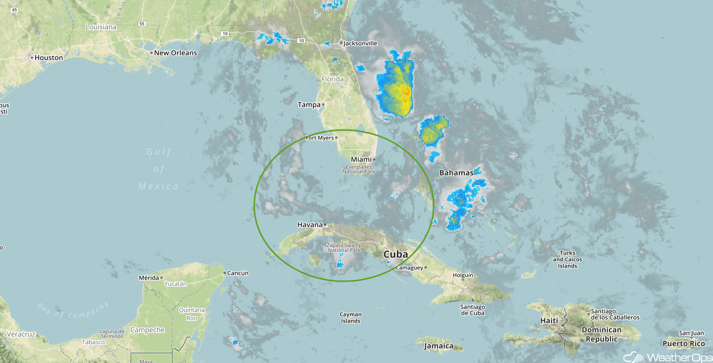 Enhanced Infrared  Tropical Satellite 5/15/18