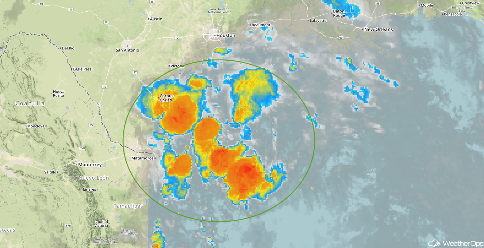 Enhanced Infrared Satellite 6/18/18