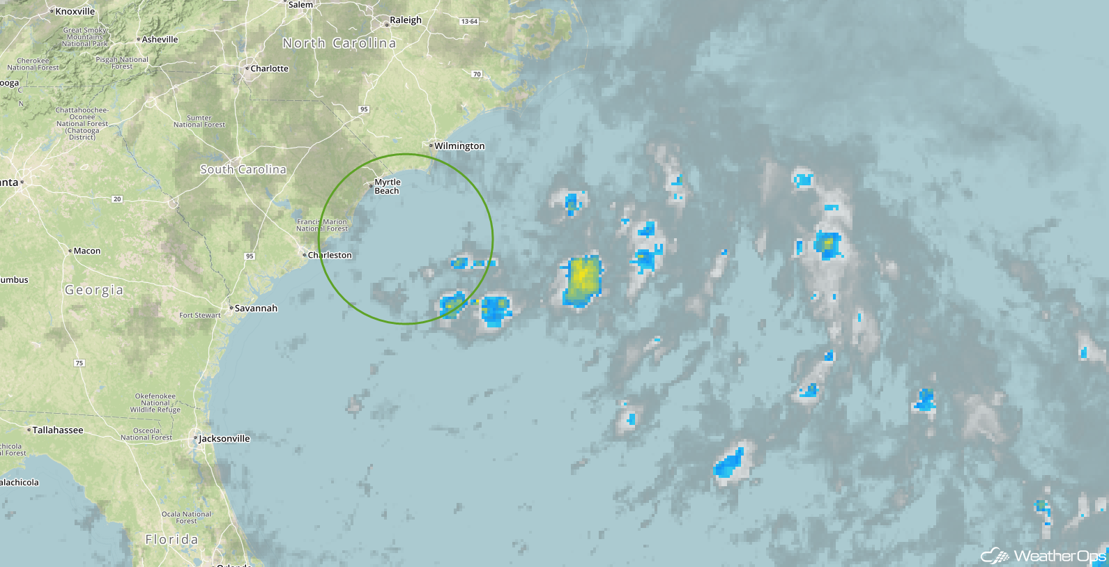 Enhanced Infrared Satellite 6/27/18