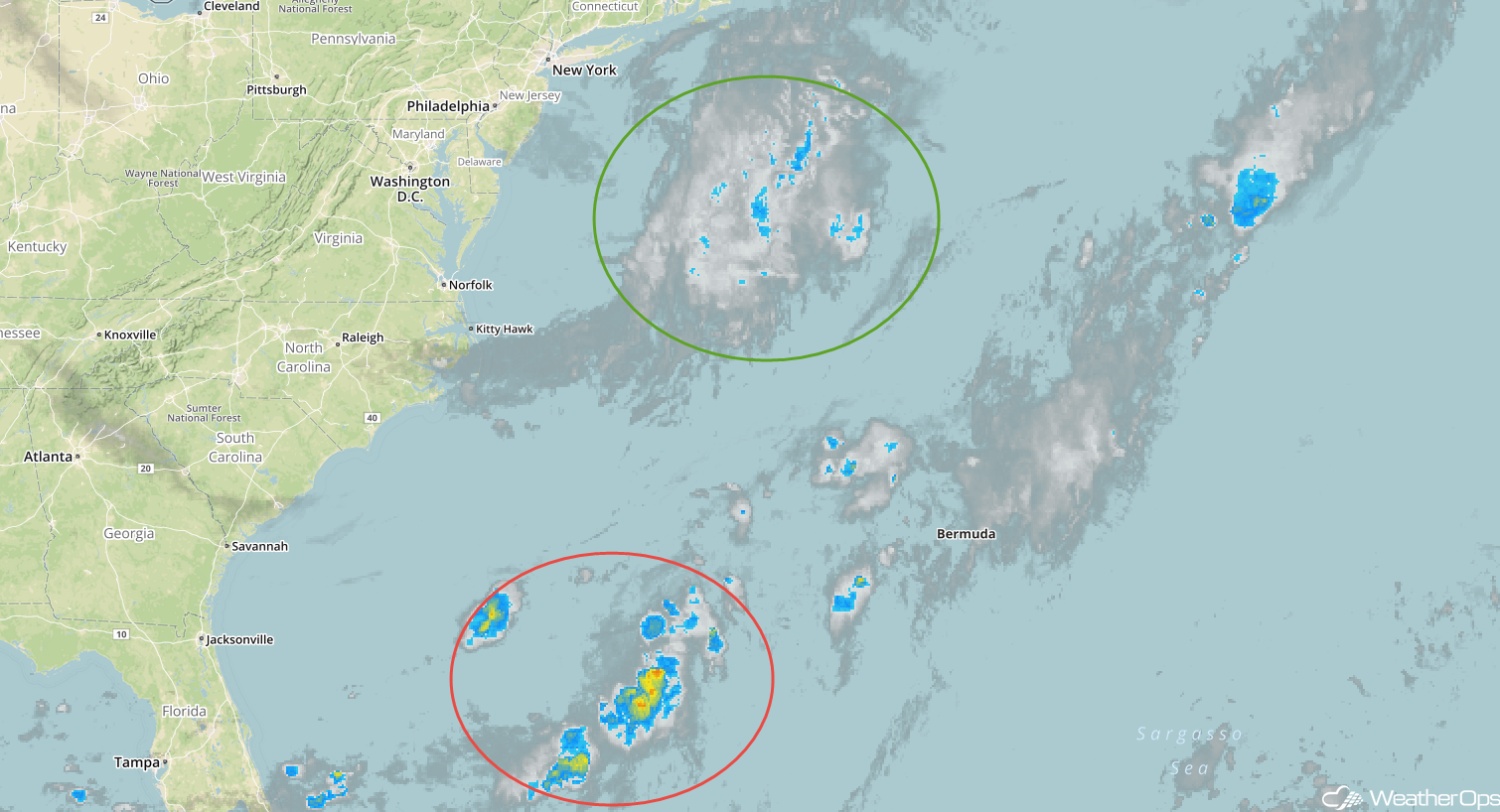 Enhanced Infrared Satellite 7/12/18
