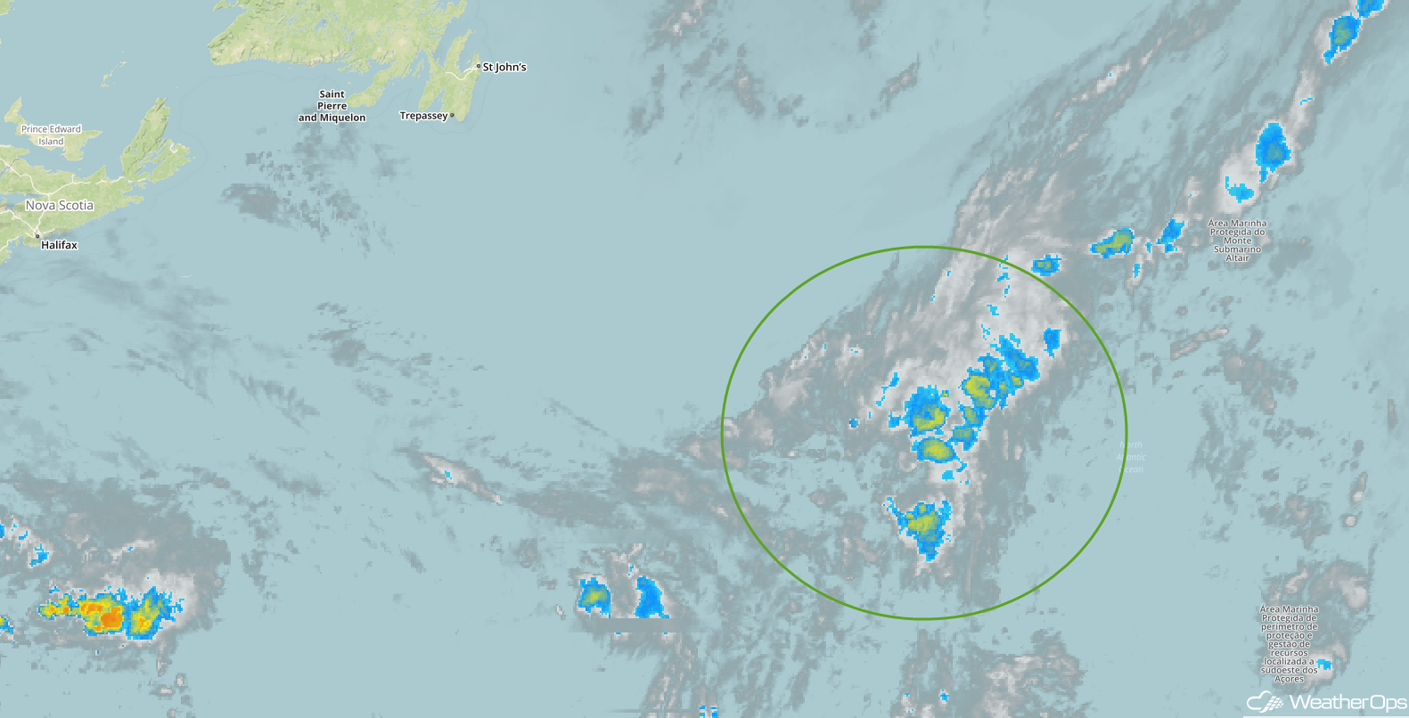 Enhanced Infrared Satellite 8/13/18