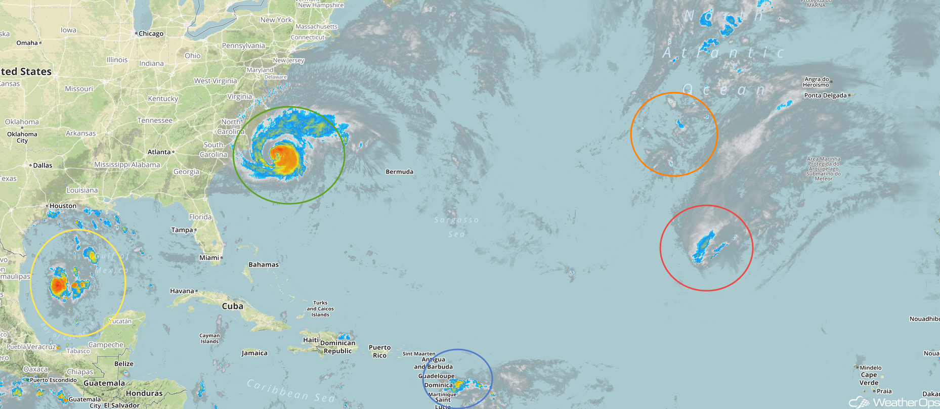 Enhanced Infrared Satellite 9/13/18