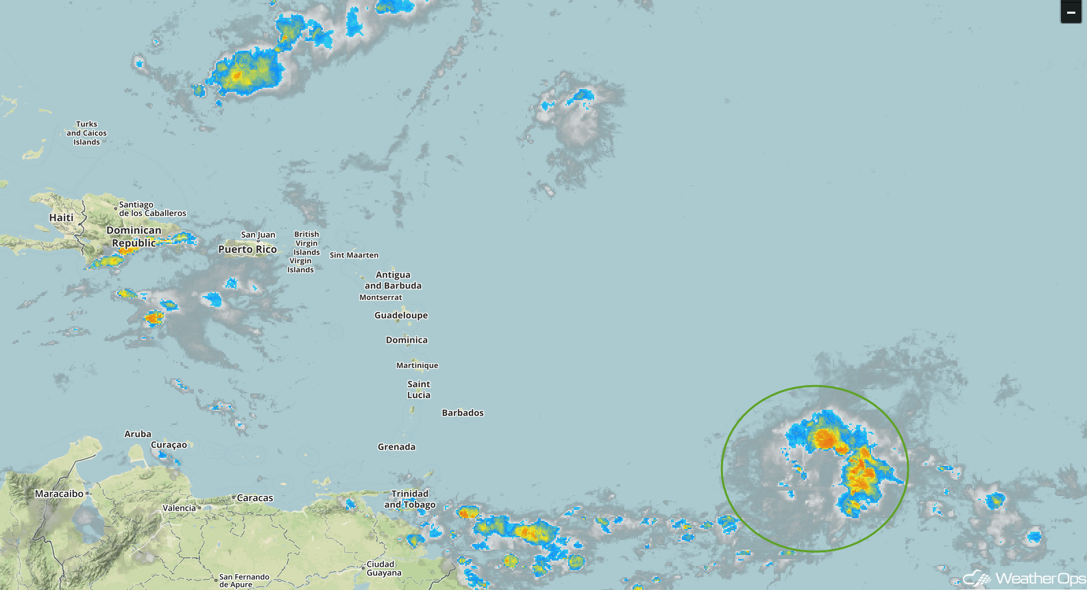 Enhanced Infrared Satellite 9/20/18