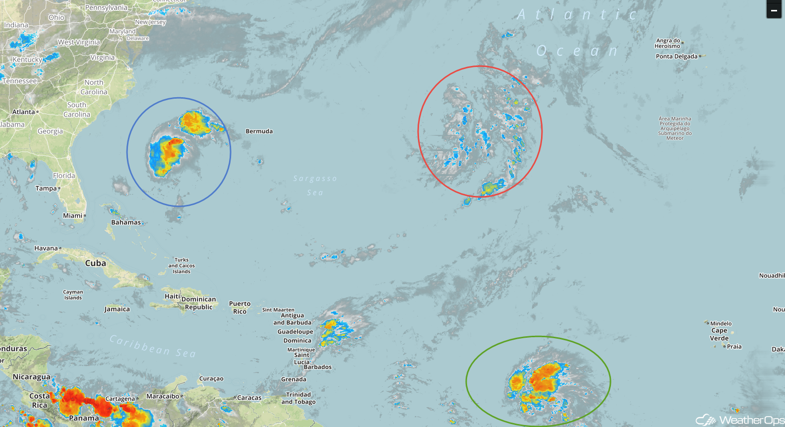 Enhanced Infrared Satellite 9/24/18