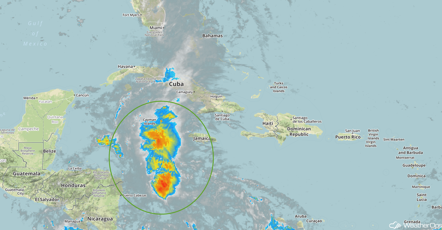 Enhanced Infrared Tropical Satellite 5/22/18