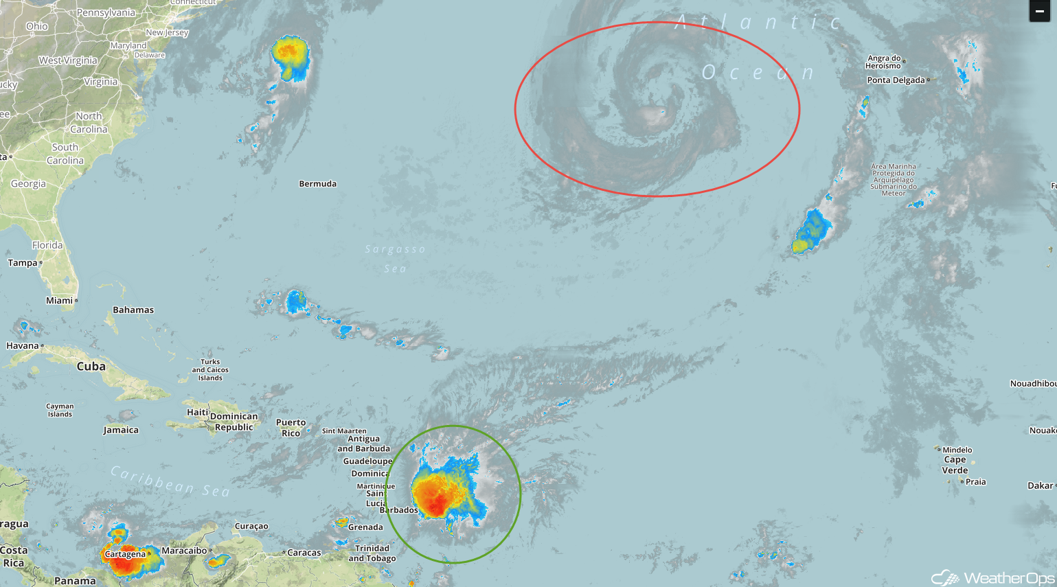 Enhanced Infrared Satellite 9/27/18
