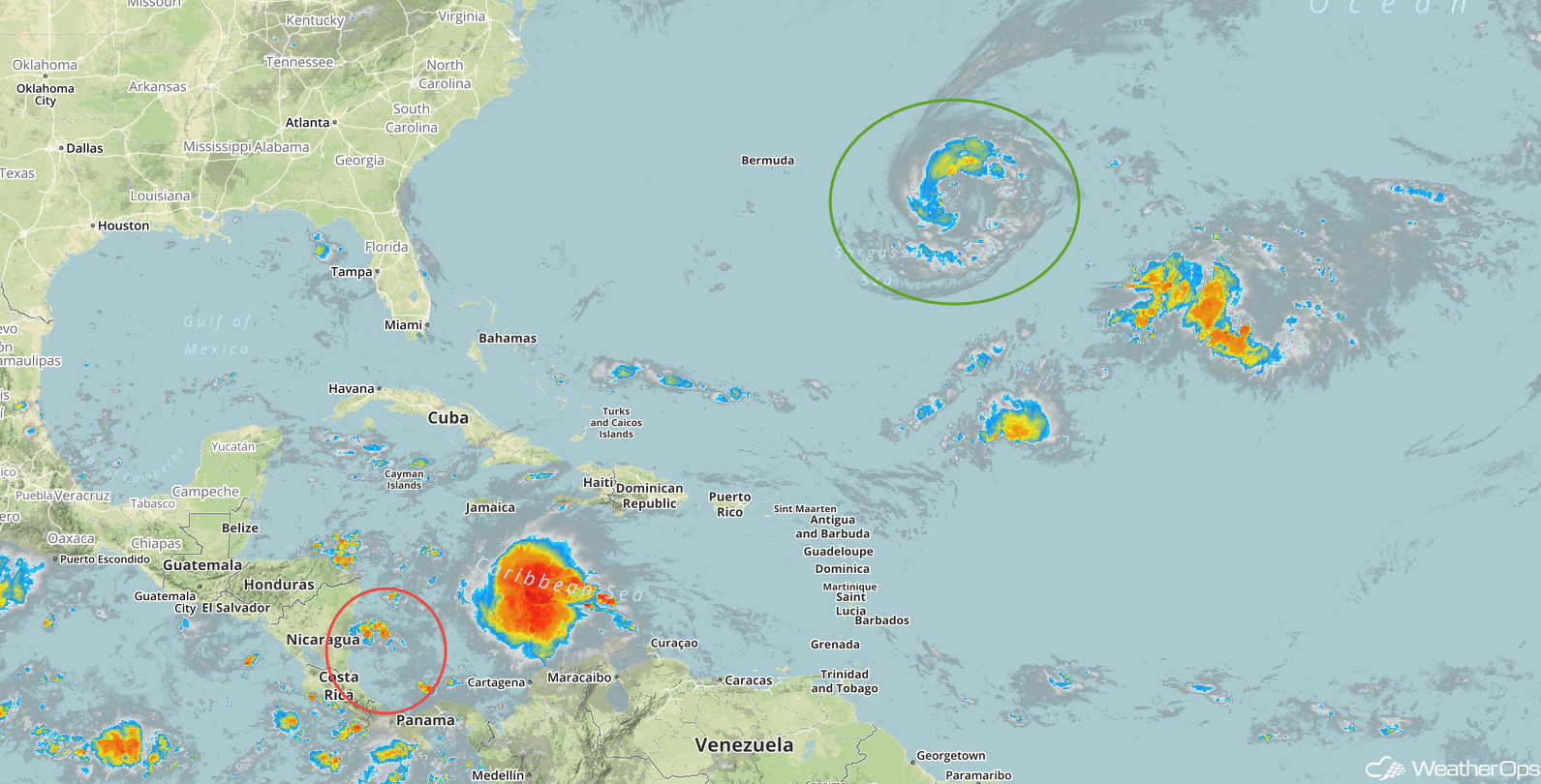 Enhanced Infrared Satellite 10/2/18