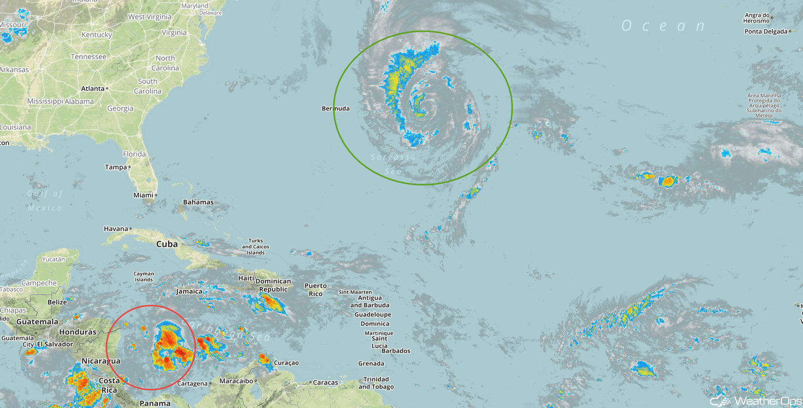 Enhanced Infrared Satellite 10/4/18
