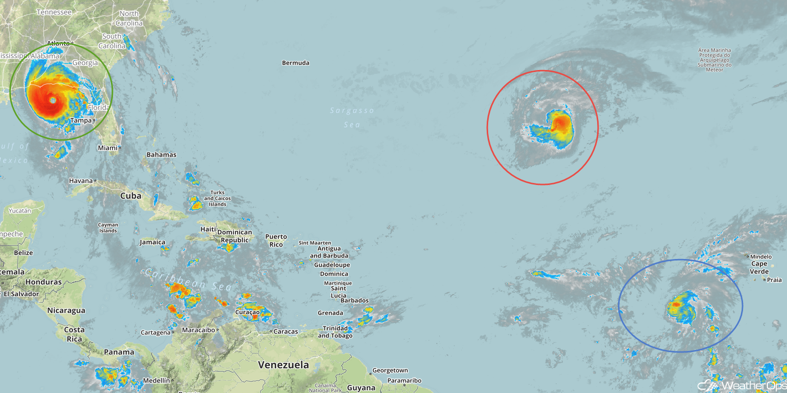 Enhanced Infrared Satellite 10/10/18