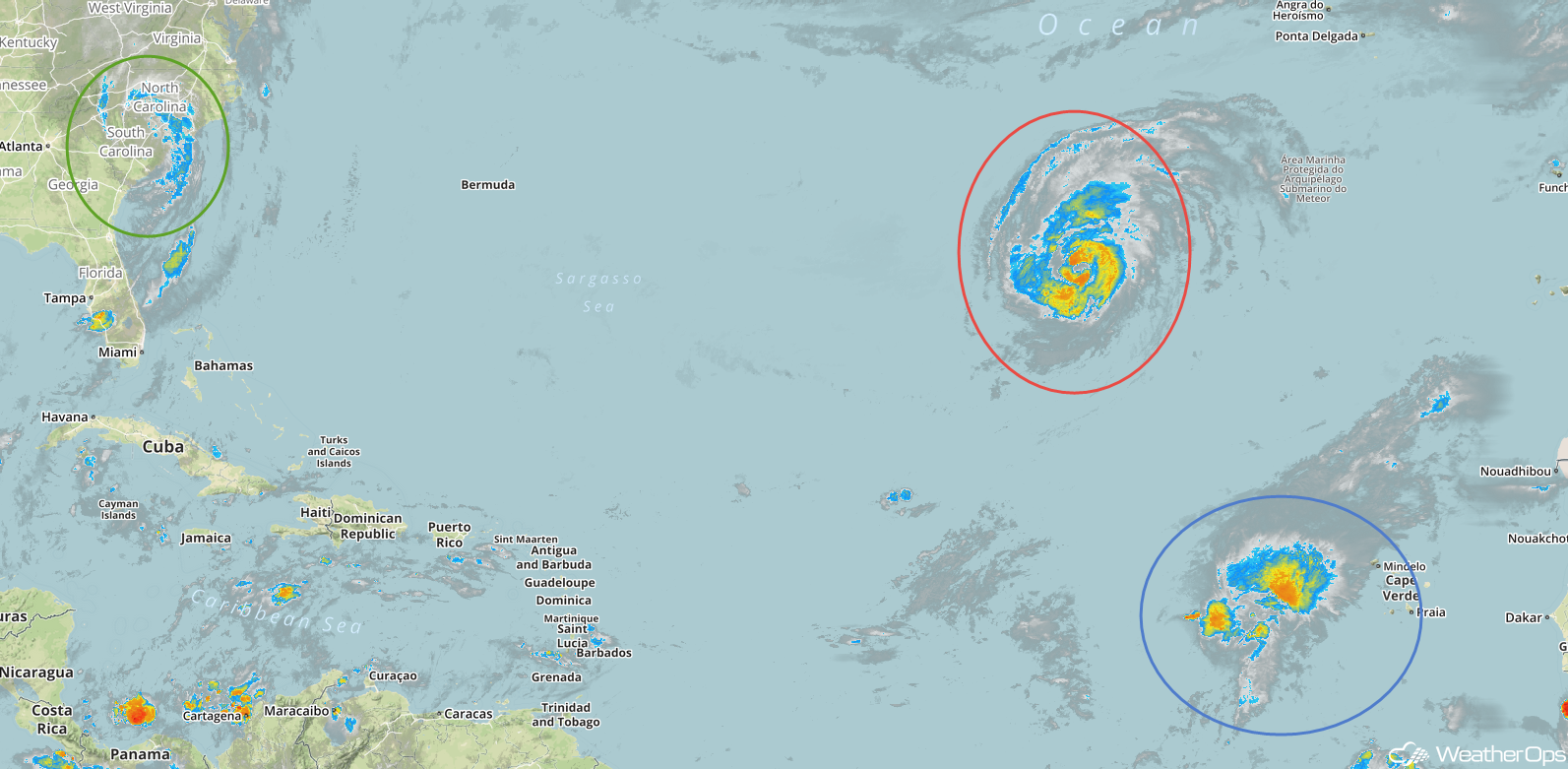Enhanced Infrared Satellite 10/11/18