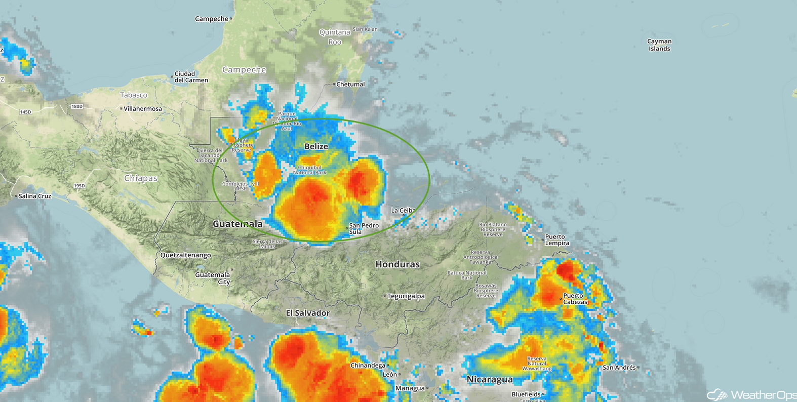 Enhanced Infrared Satellite 10/16/18