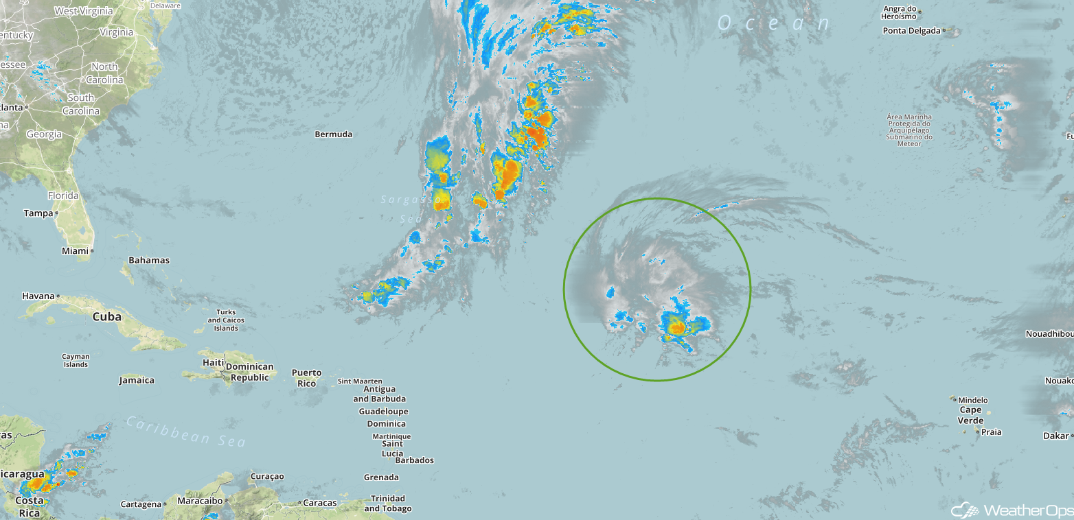 Enhanced Infrared Satellite 10/25/18