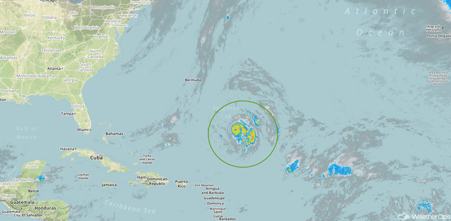 Enhanced Infrared Satellite 10/29/18