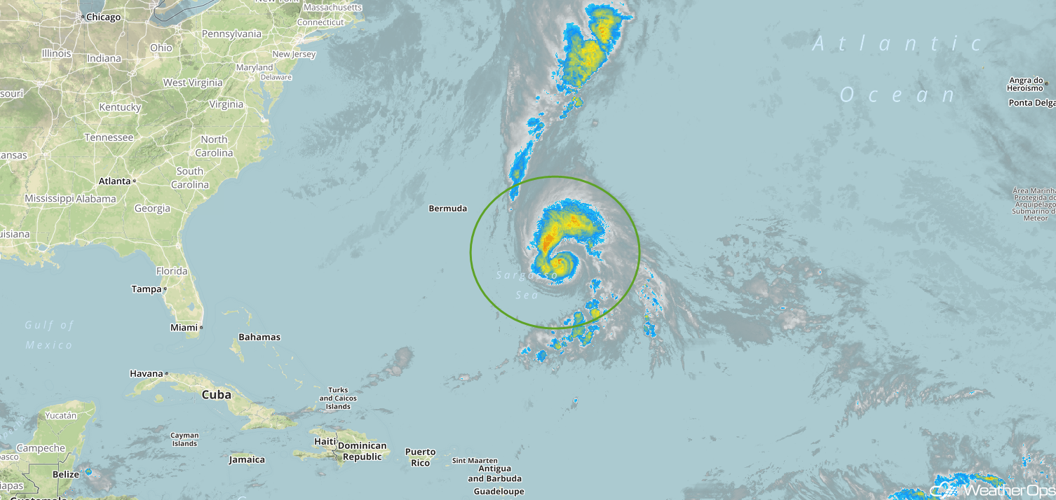 Enhanced Infrared Satellite 10/30/18