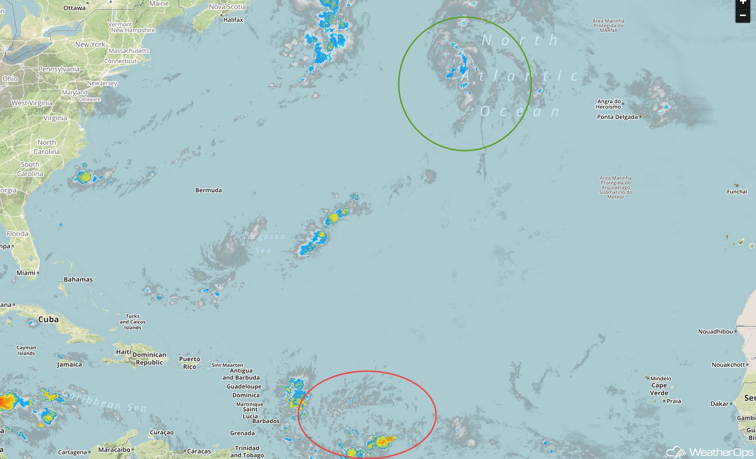 Enhanced Infrared Satellite 8/16/18