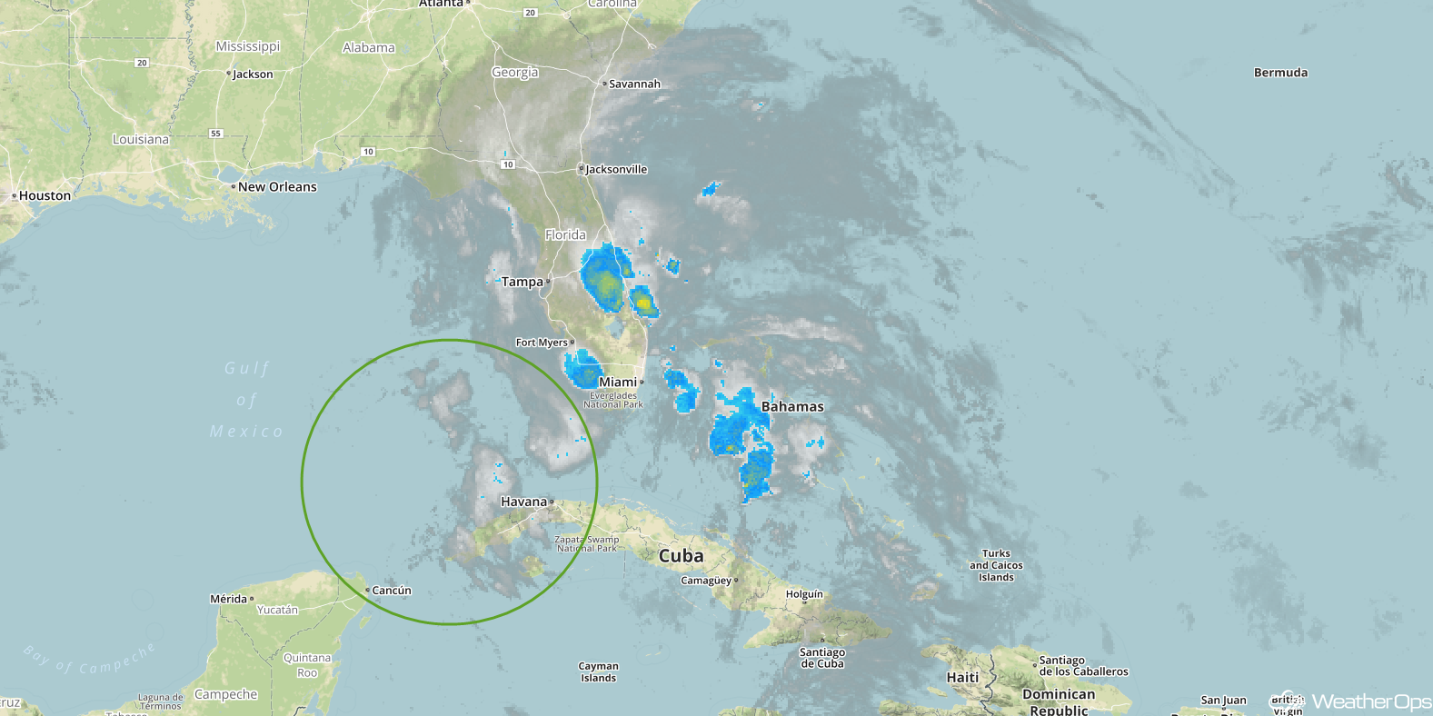 Enhanced Infrared Tropical Satellite 5/14/18
