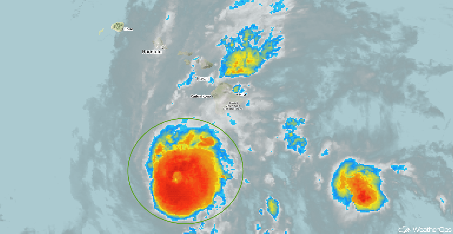 Enhanced Infrared Satellite 8/23/18
