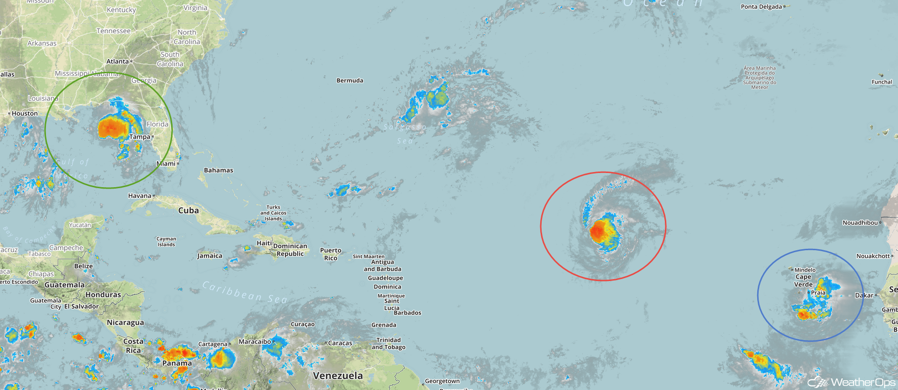 Enhanced Infrared Satellite 9/4/18