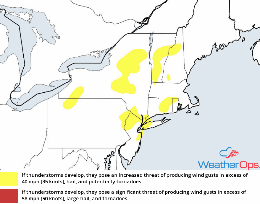 Thunderstorm Risk for Thursday, September 6, 2018